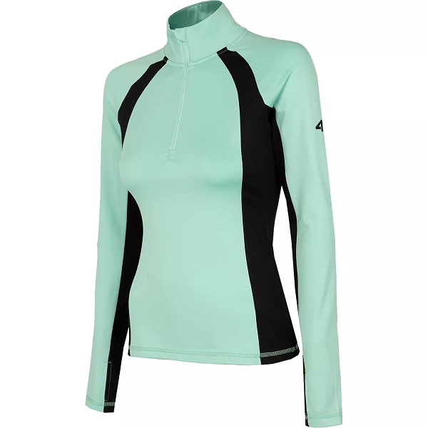 4F Queenie 1/4 Zip Aqua – Snowbound