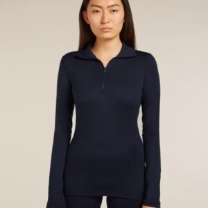 Icebreaker 260 W Half Zip Navy