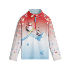 Spyder Girls Reflect Zip Coral
